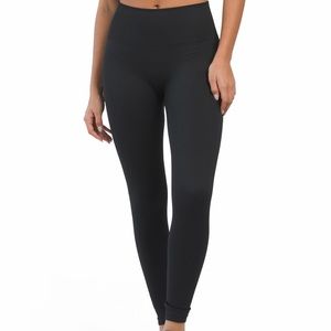 SPANX Seamless Sculpt Chevron Ribbed Leggings X-Large